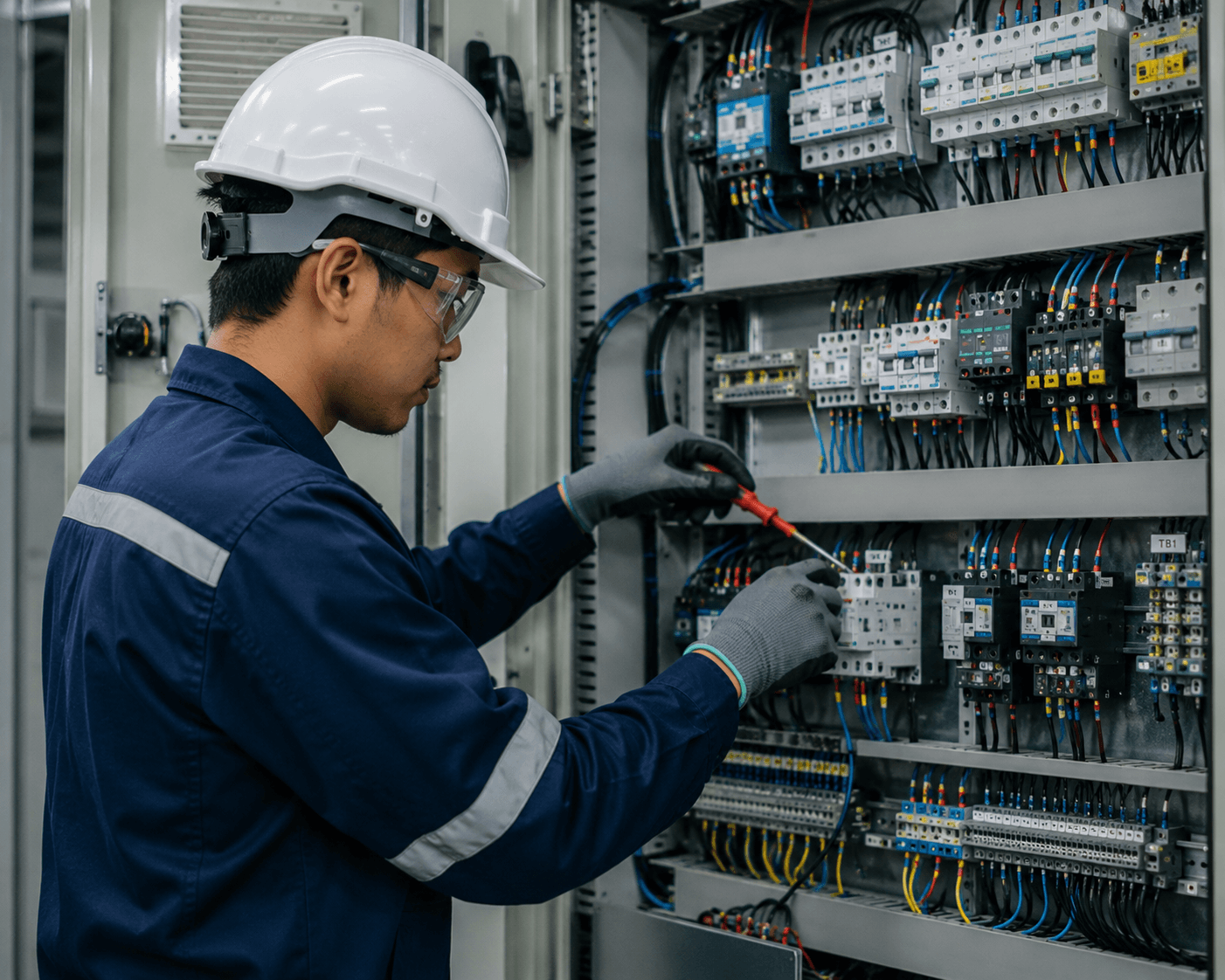 Electrical Technician workplace